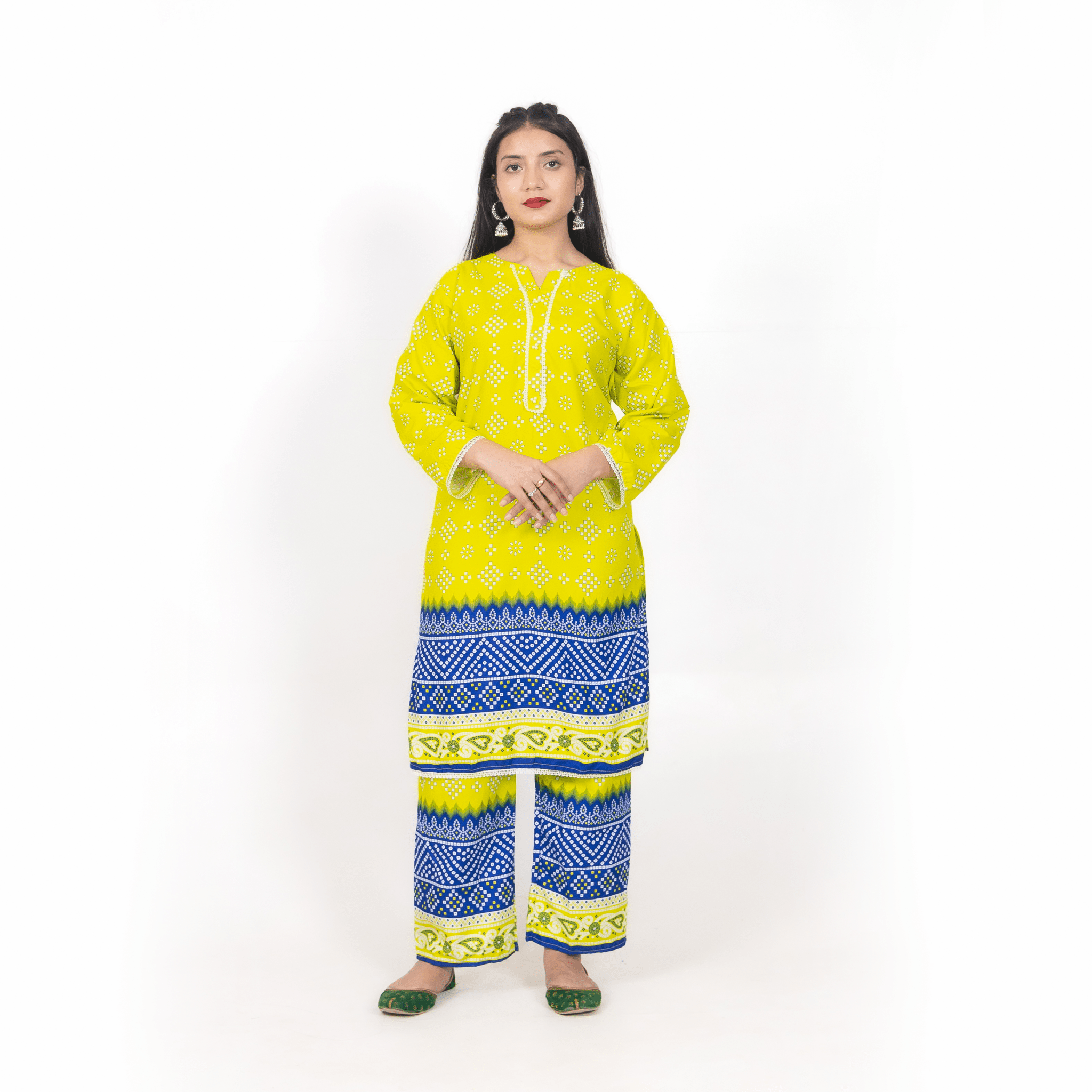 Bandhani Print Co - ord Set - LUNA LIBAS