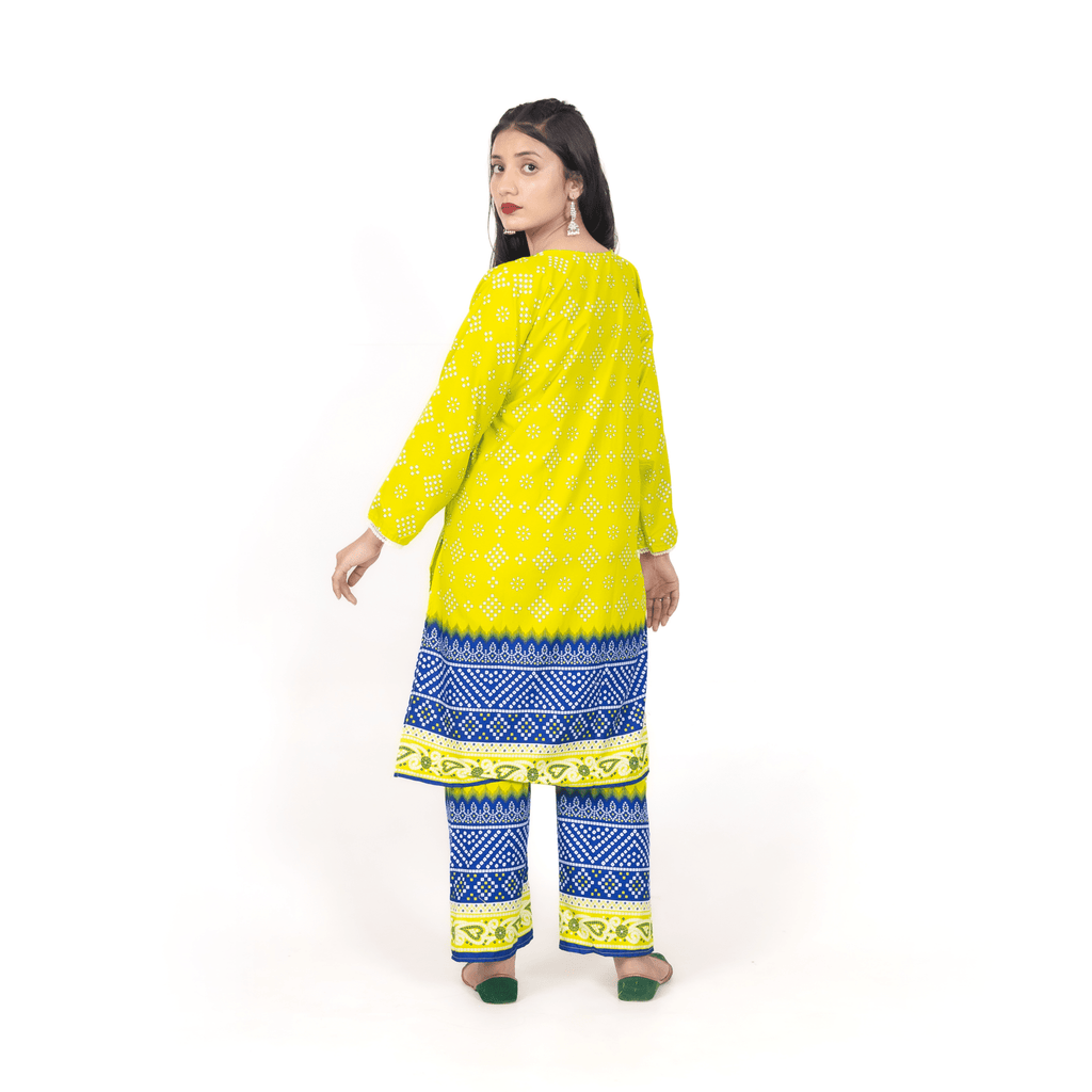 Bandhani Print Co - ord Set - LUNA LIBAS