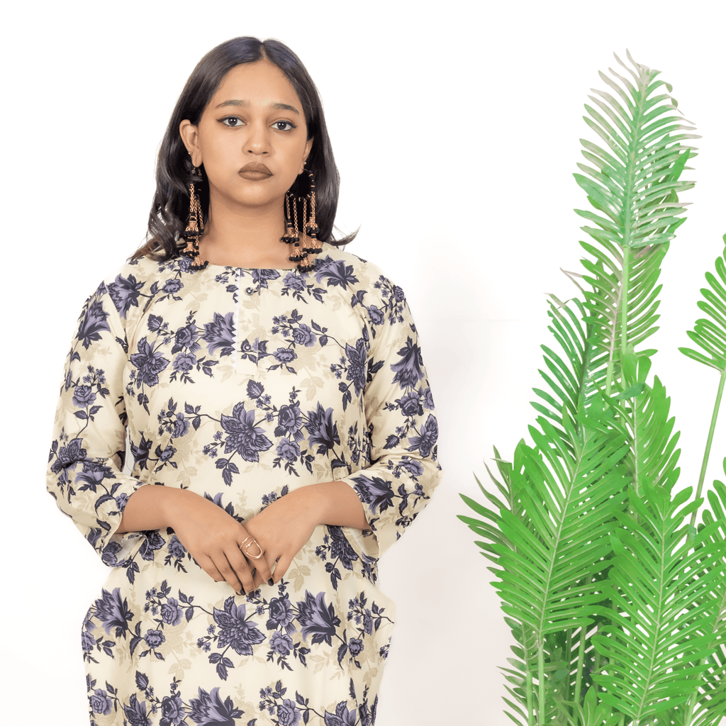 Classic Floral Ivory Set - LUNA LIBAS