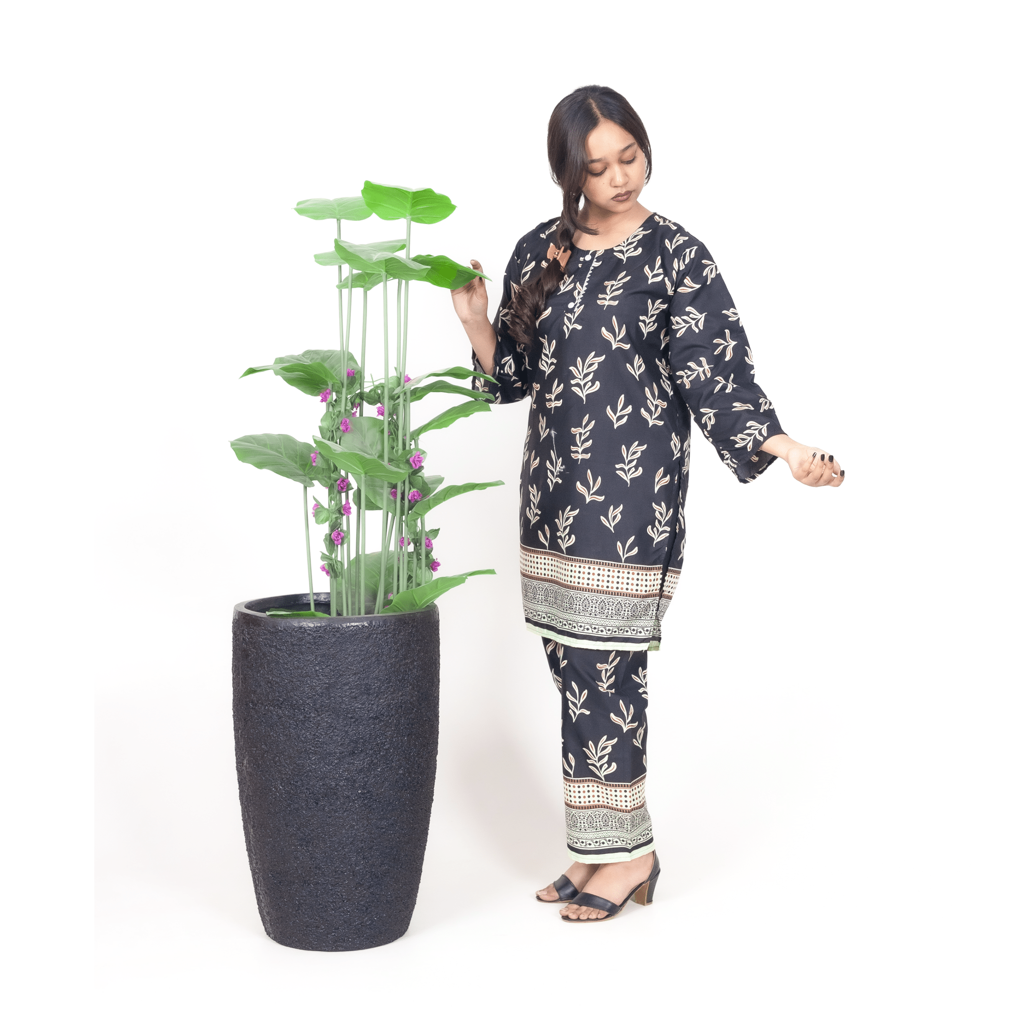 Dusk Leaf Co - ord Set - LUNA LIBAS