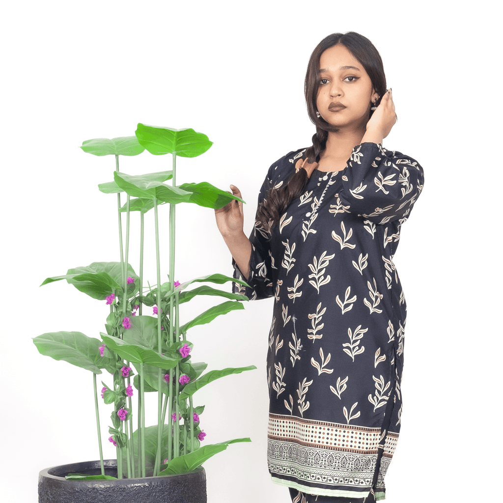 Dusk Leaf Co - ord Set - LUNA LIBAS