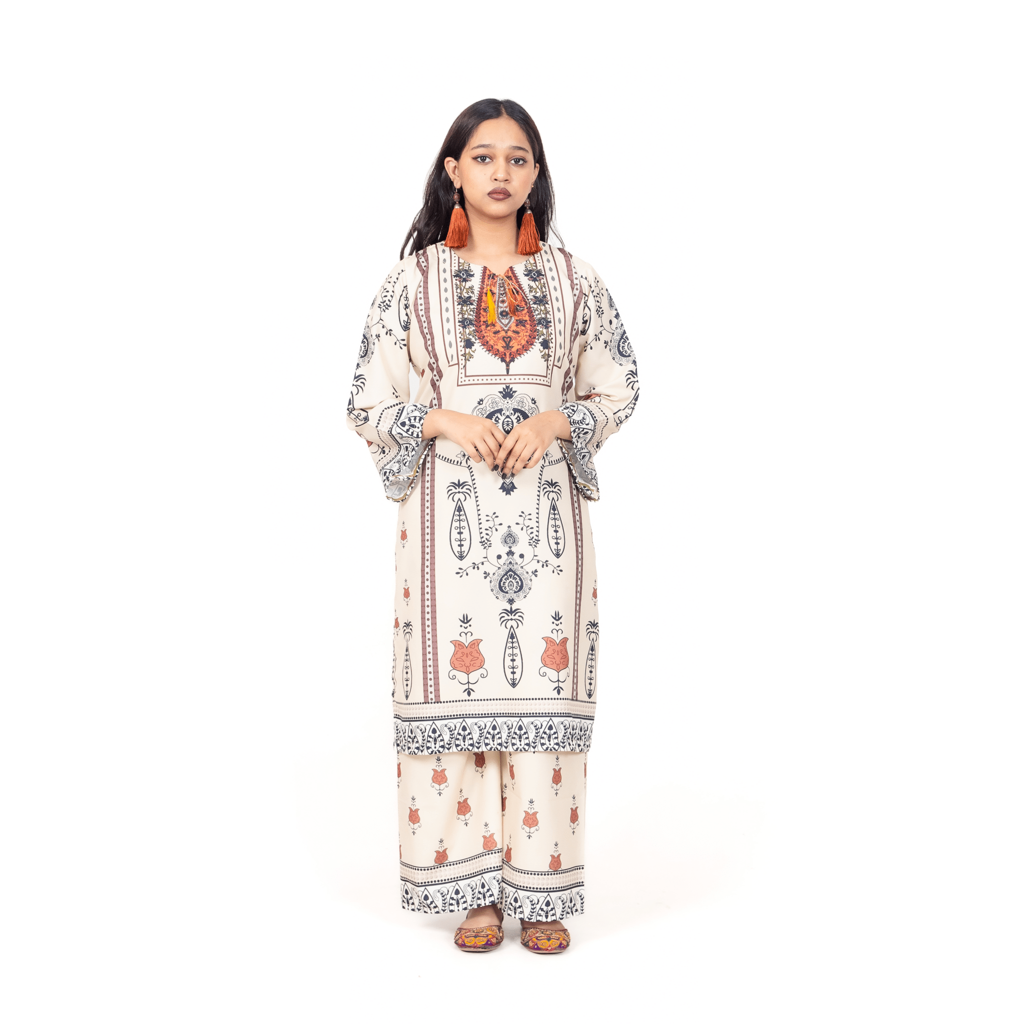 The Saffron Silkroute Set - LUNA LIBAS