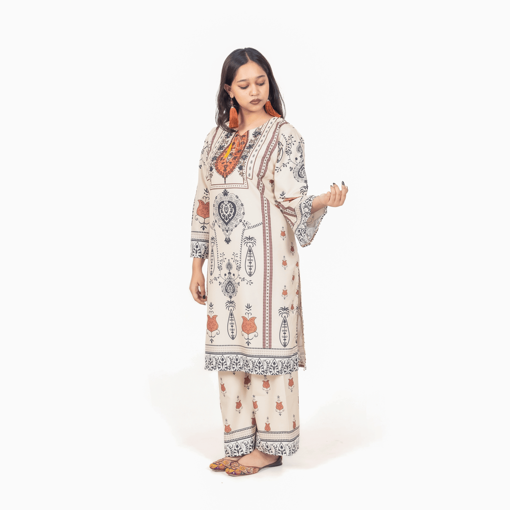 The Saffron Silkroute Set - LUNA LIBAS
