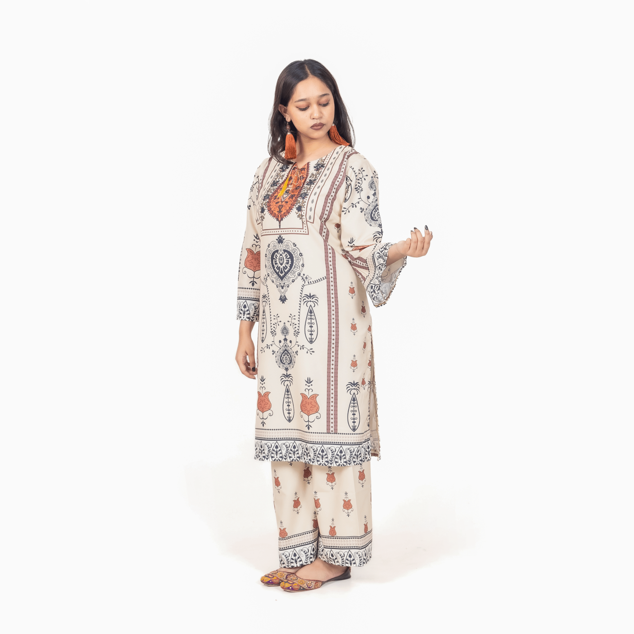 The Saffron Silkroute Set - LUNA LIBAS