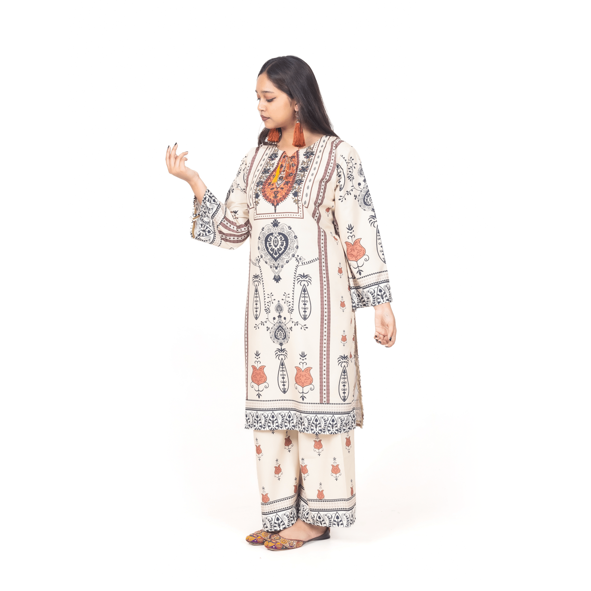The Saffron Silkroute Set - LUNA LIBAS